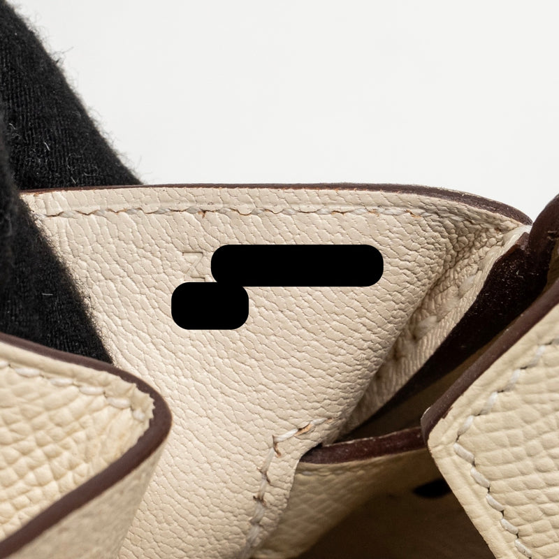 Hermes Birkin 30 Epsom Nata GHW stamp Z