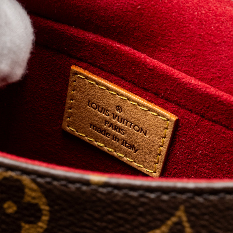 Louis Vuitton tambourin bag monogram canvas GHW