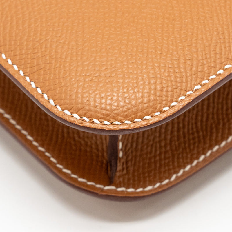 Hermes Constance Elan Epsom Gold GHW Stamp B