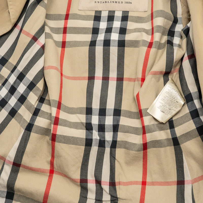 Burberry Size UK2 Short Trench Coat Beige