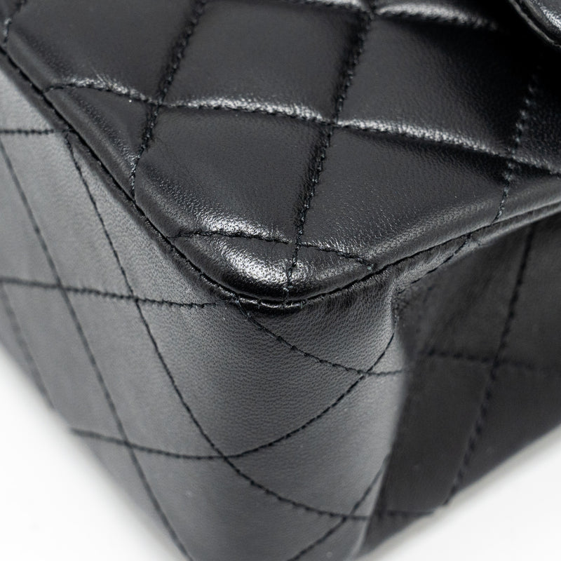 Chanel Small Classic Double Flap Bag Lambskin Black GHW