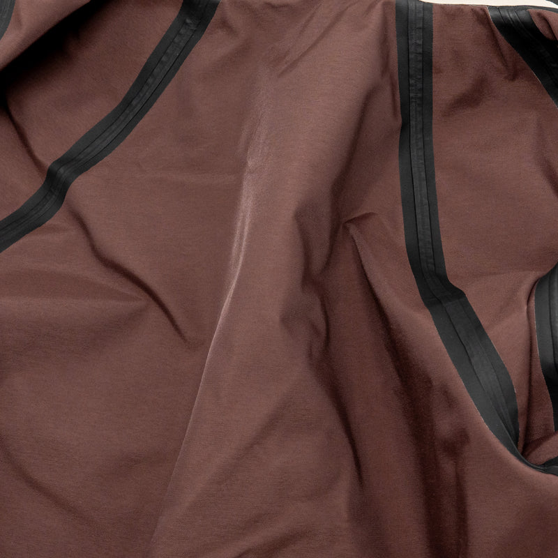 Hermes Size XS Country Horse Riding Parka Gris Carriere/Rouge Sellier
