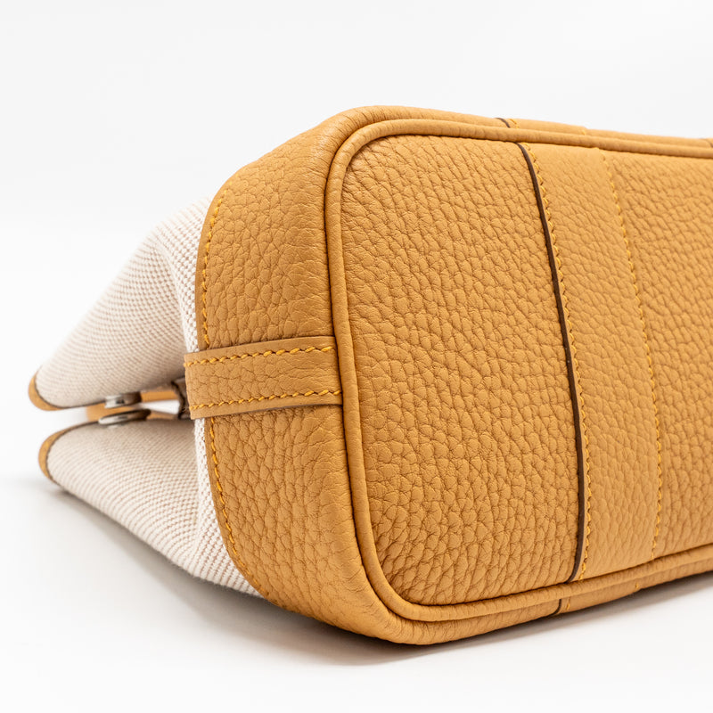 Hermes Neo Garden Party 23 Canvas/Negonda Beige/Naturel Sable SHW Stamp K
