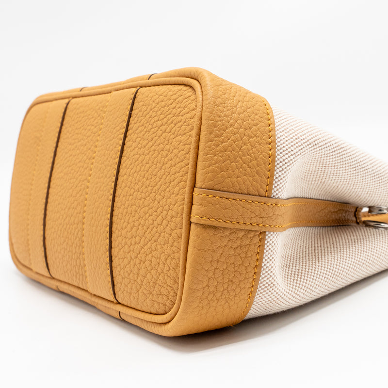 Hermes Neo Garden Party 23 Canvas/Negonda Beige/Naturel Sable SHW Stamp K