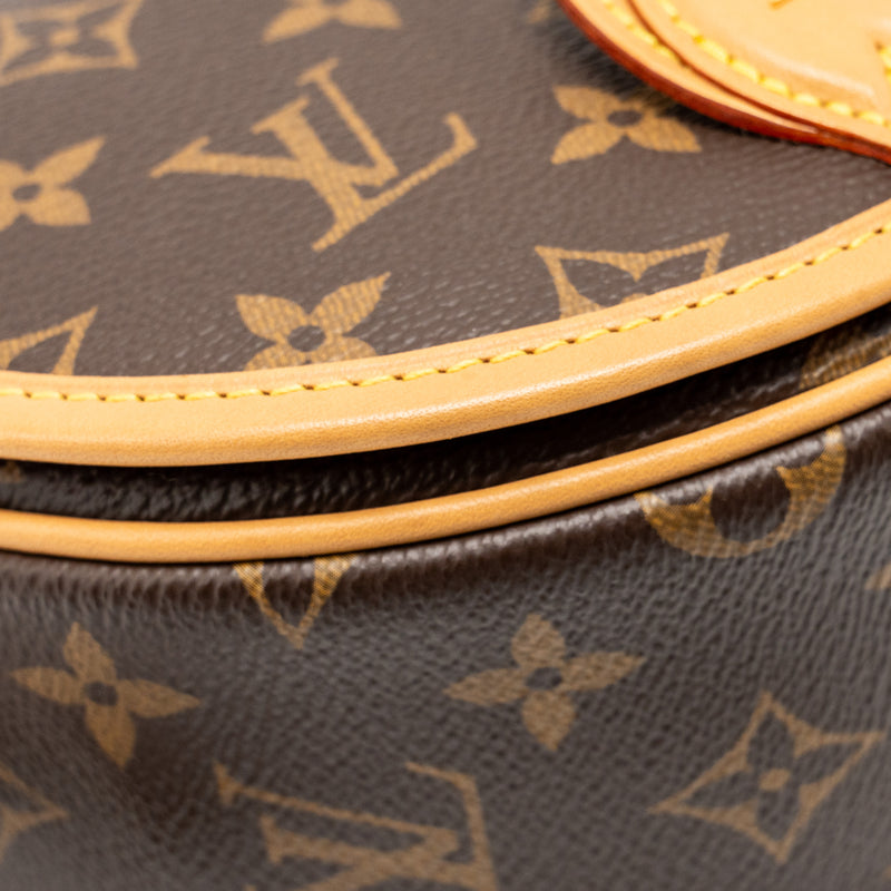 Louis Vuitton tambourin bag monogram canvas GHW