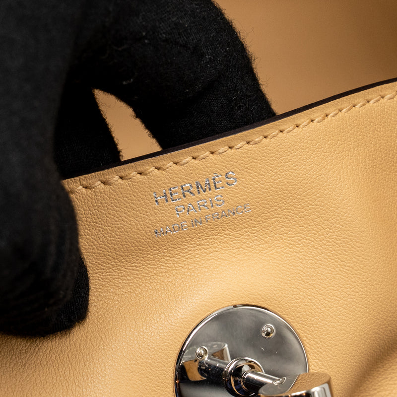 Hermes Lindy 30 Swift Trench SHW Stamp X