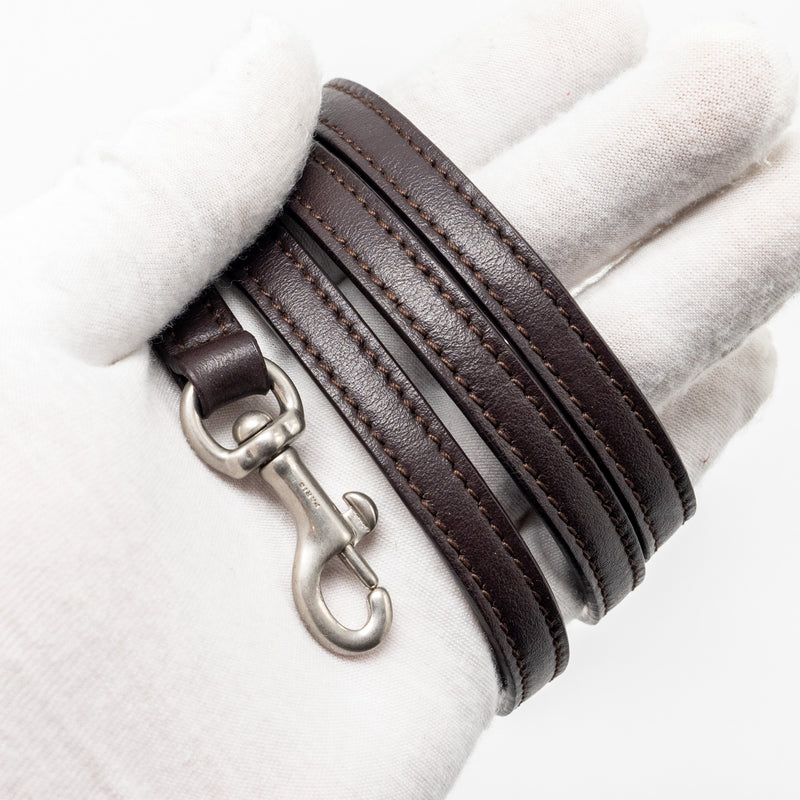 Saint Laurent/YSL Loulou Toy Strap Bag Calfskin Brown SHW