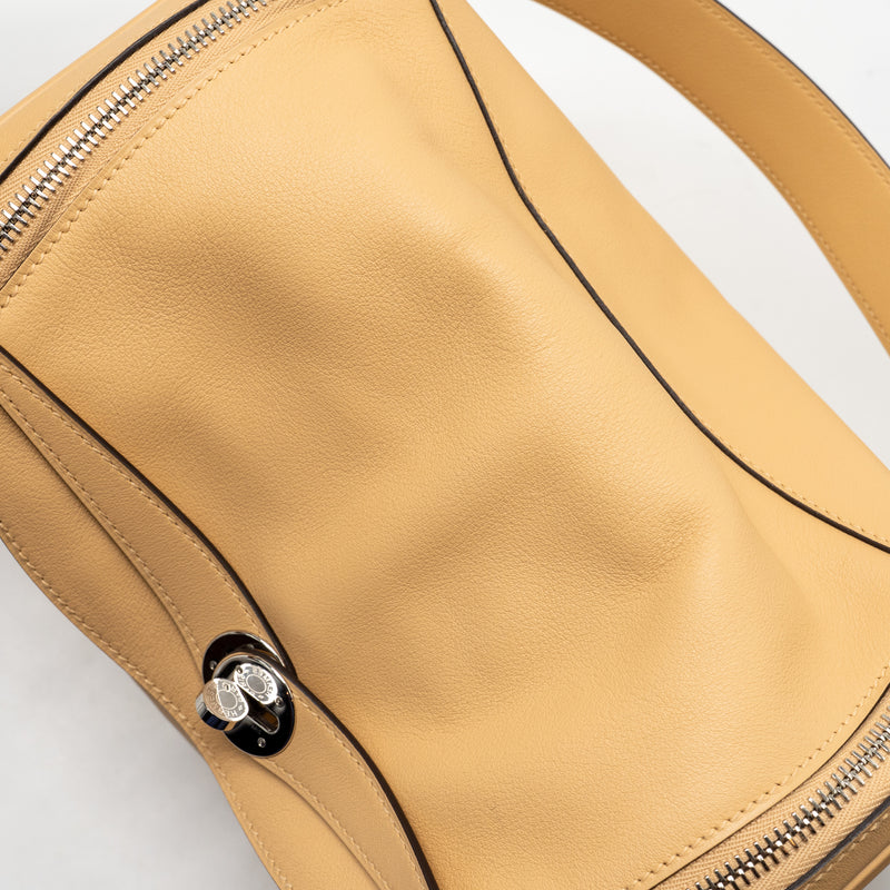 Hermes Lindy 30 Swift Trench SHW Stamp X