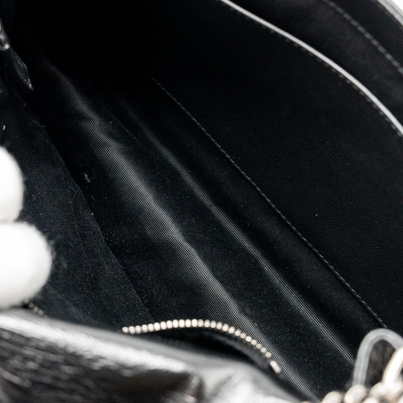 Saint Laurent/YSL Medium Niki Chain Bag Vintage Calfskin Black SHW