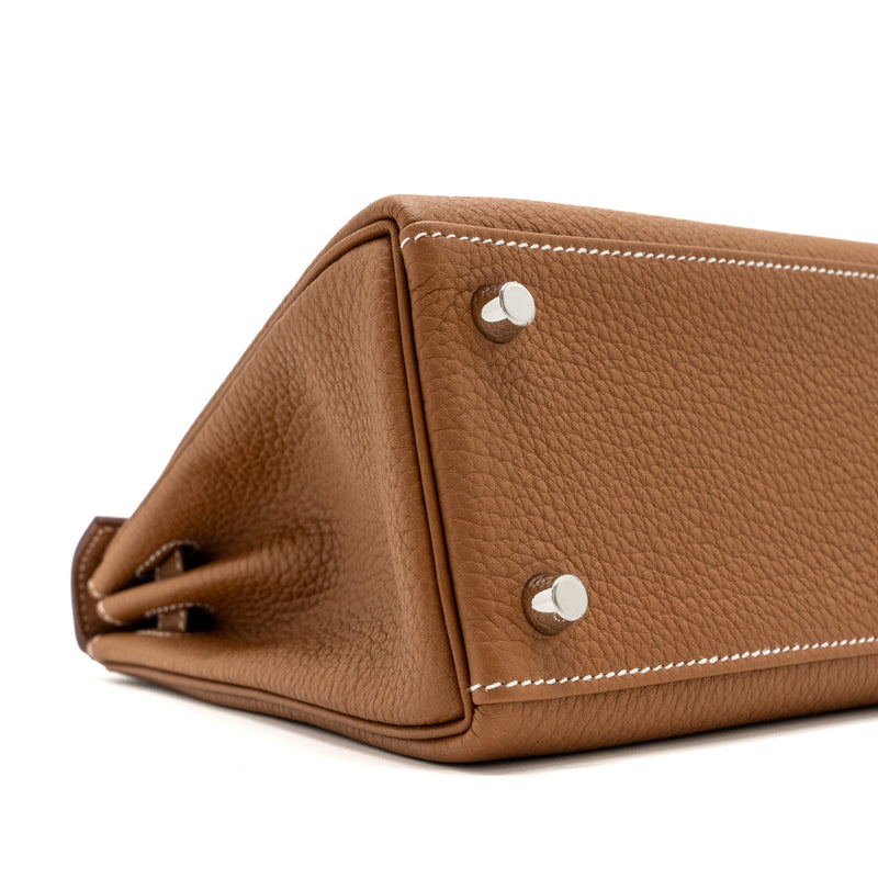 Hermes Kelly 25 Togo Gold SHW Stamp B