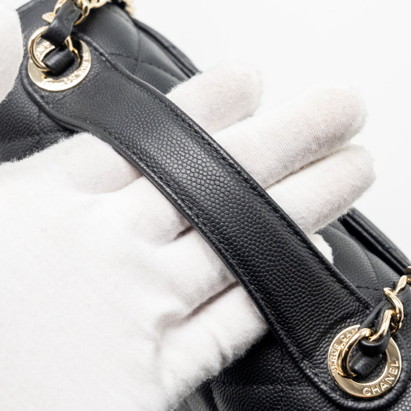 Chanel Medium Business Affinity Caviar black LGHW