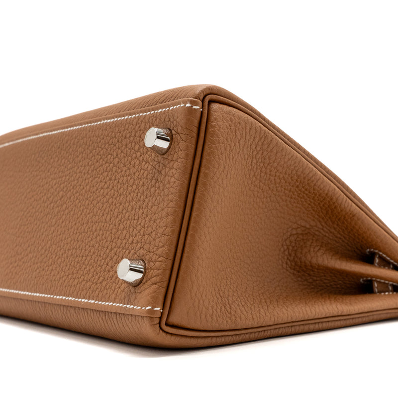 Hermes Kelly 25 Togo Gold SHW Stamp B