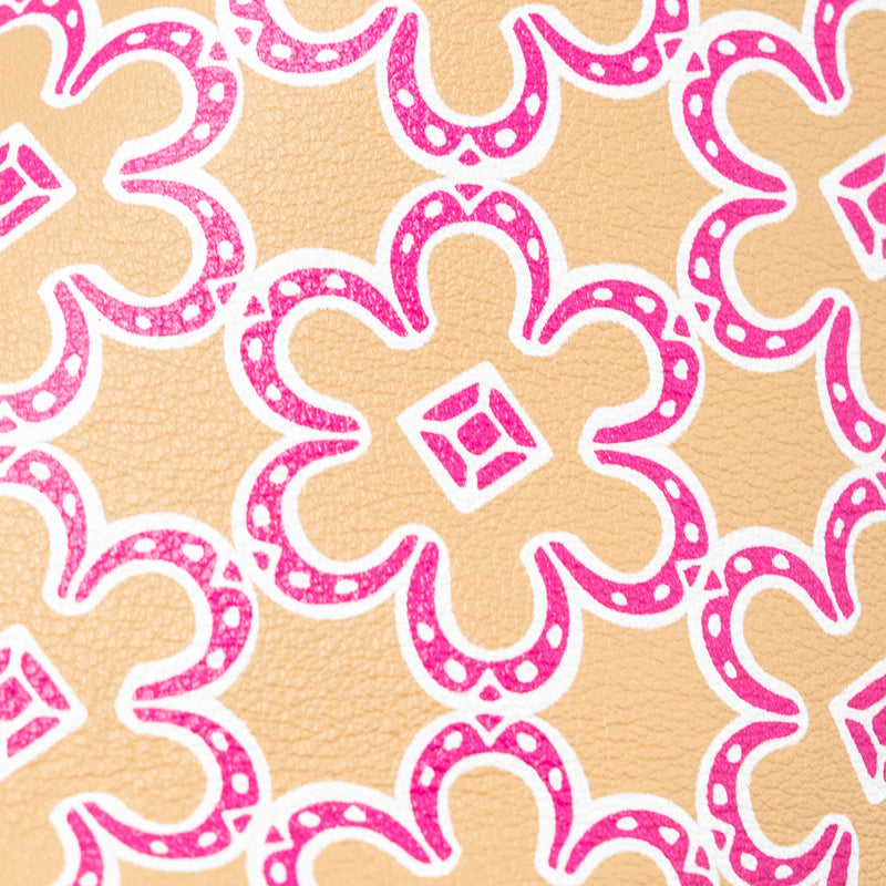 Hermes lucky daisy micro picotin swift chai/rose/blanc SHW stamp U