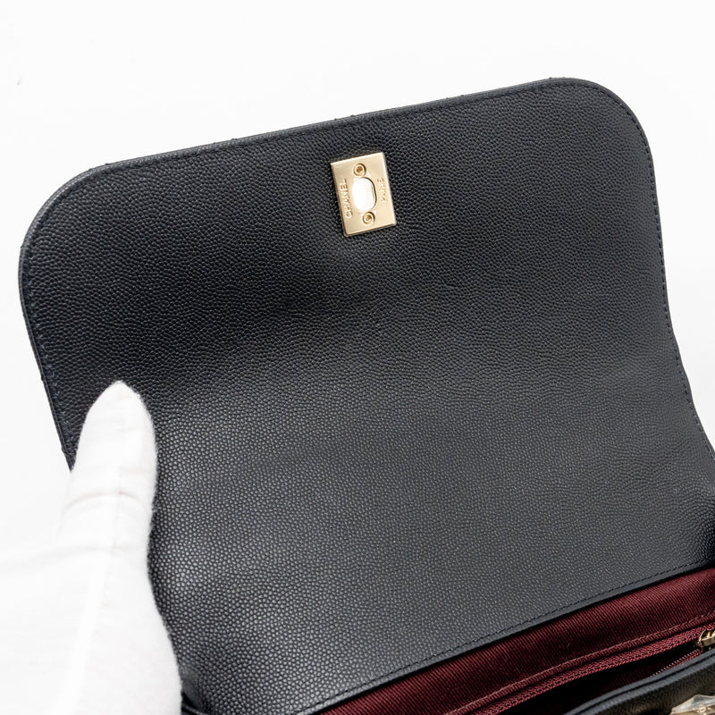 Chanel Medium Business Affinity Caviar black LGHW