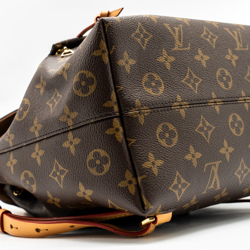 LOUIS VUITTON Montsouris PM Backpack Monogram Canvas GHW