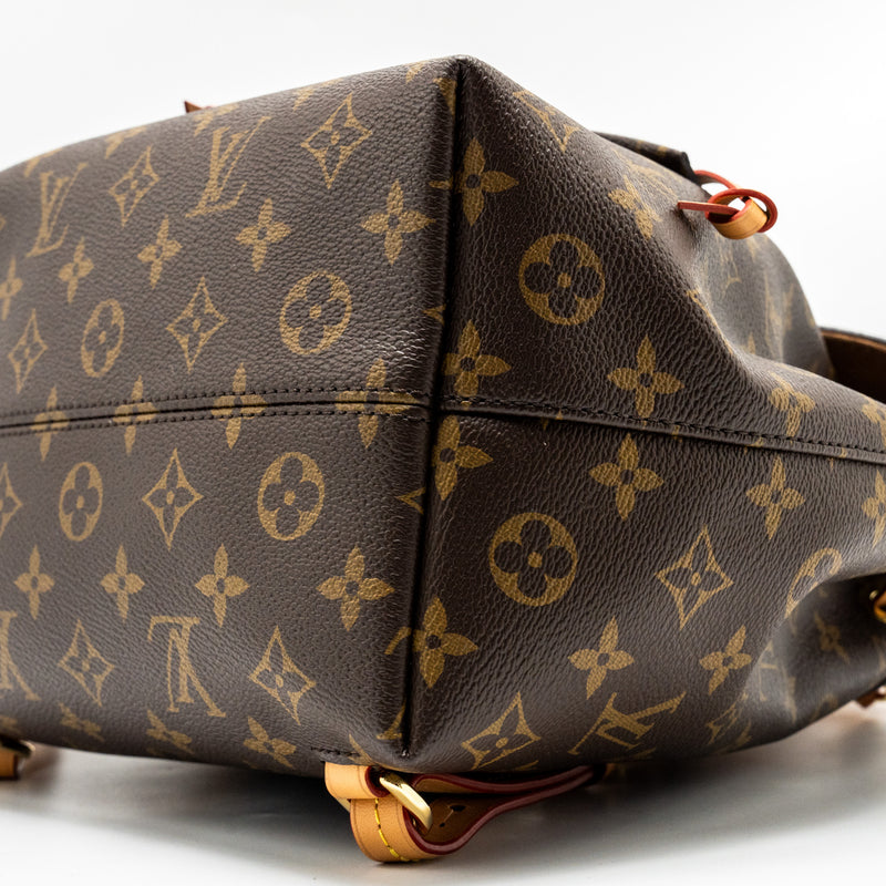 LOUIS VUITTON Montsouris PM Backpack Monogram Canvas GHW