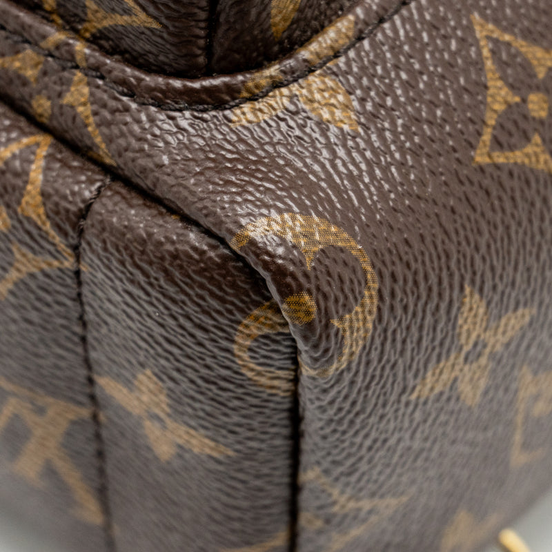 Louis Vuitton  Palm  Spring Mini Backpack Monogram Canvas GHW