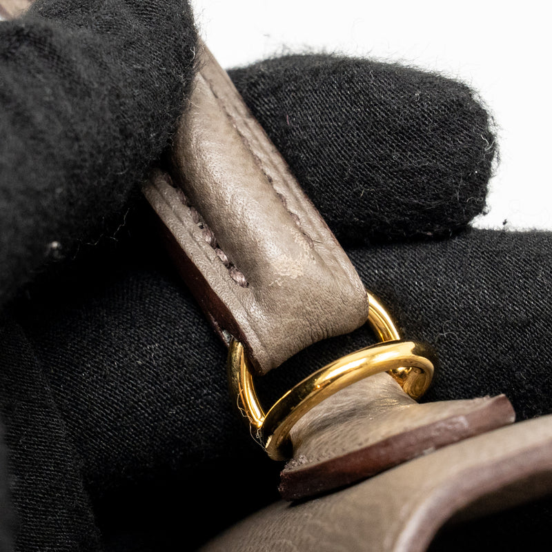 Hermes Kelly 25 Epsom 8F Gris Etain GHW stamp D