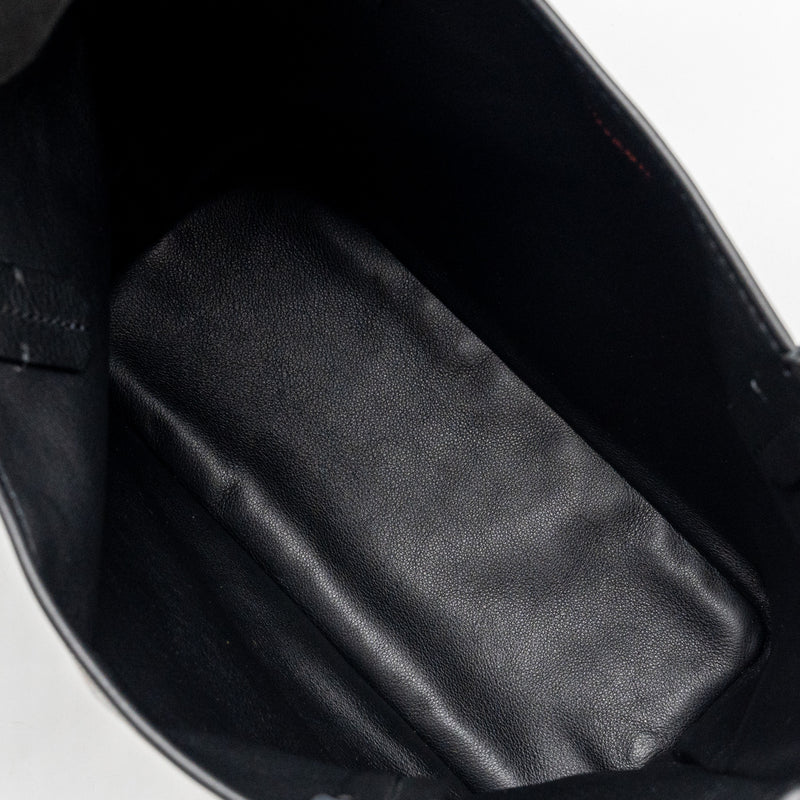 Goyard Anjou Mini Tote Bag Goyardine Canvas/Calfskin Black SHW