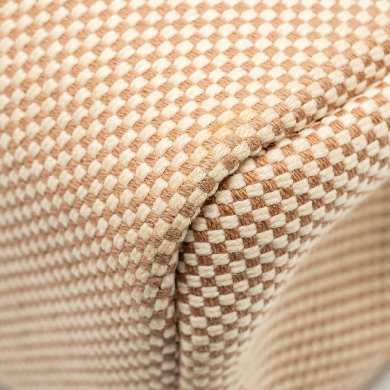 Hermes Herbag 31 zip bag canvas / hunter ecru beige / natural sable SHW stamp Y