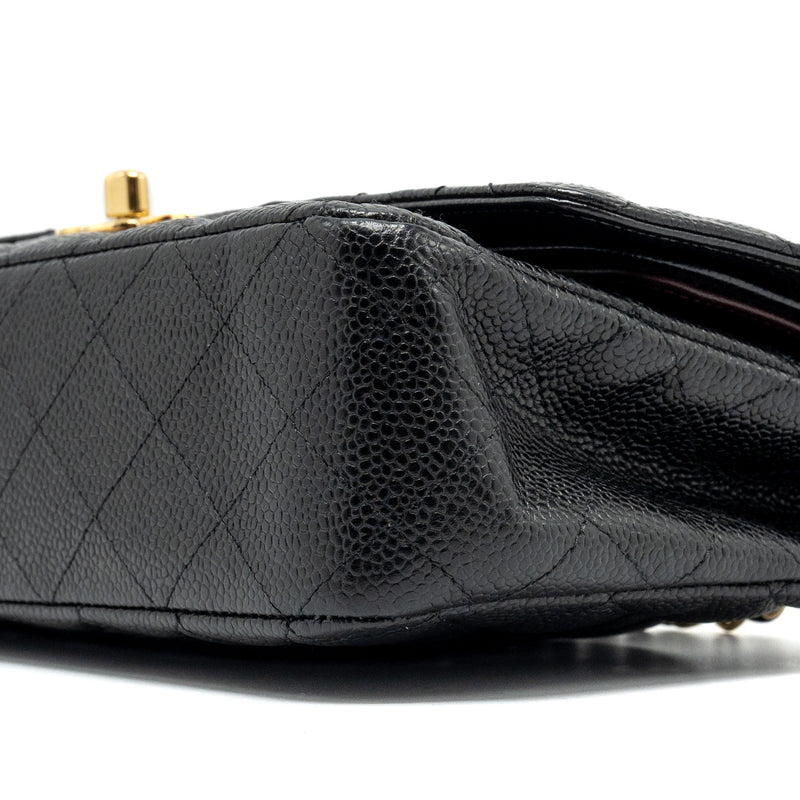 Chanel Medium Classic Double Flap Bag Caviar Black GHW