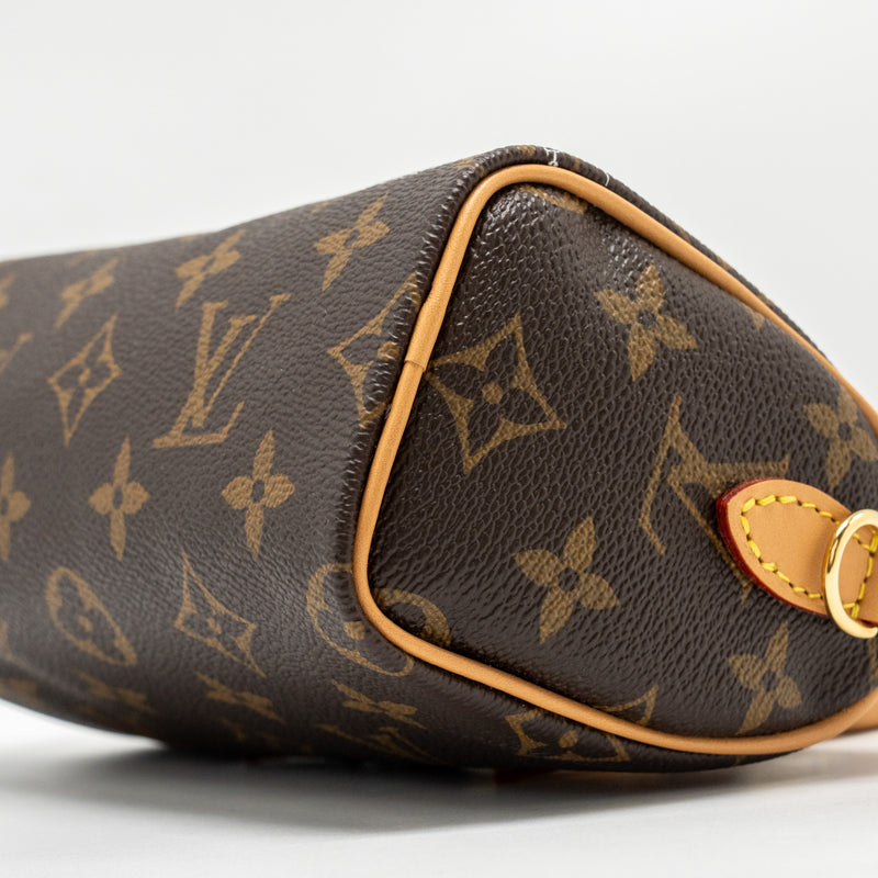 Louis Vuitton Nano Speedy Vivienne Limited Edition Monogram Canvas GHW