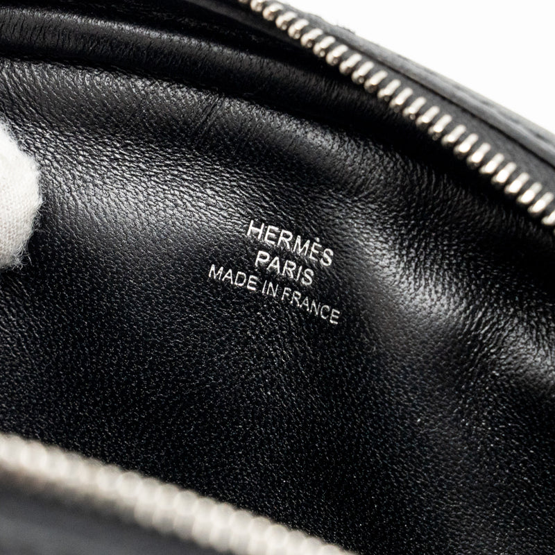 Hermes In-the-loop Swift Black SHW Stamp U