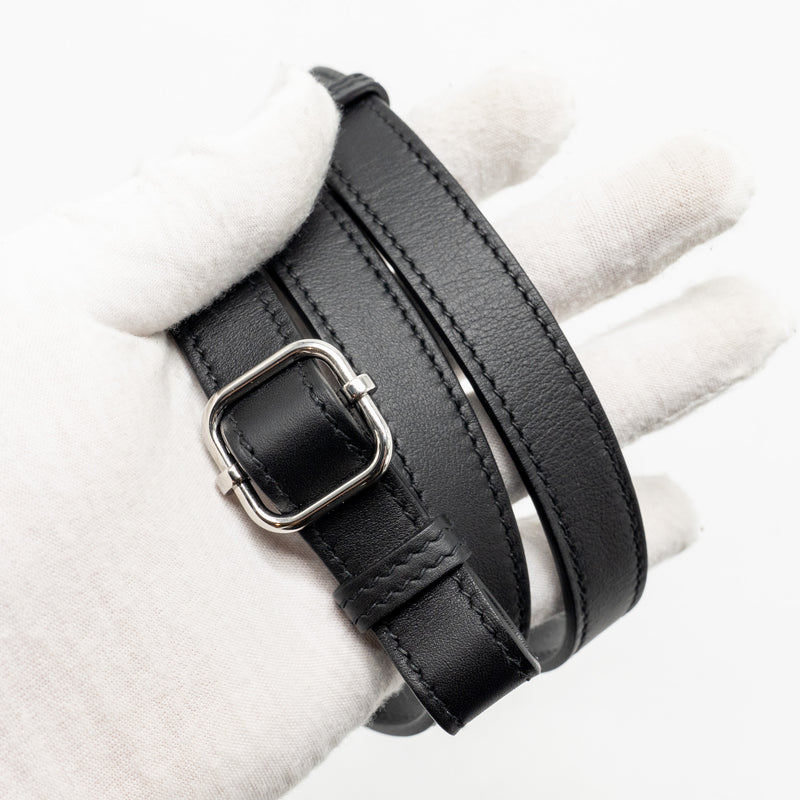 Hermes In-the-loop Swift Black SHW Stamp U