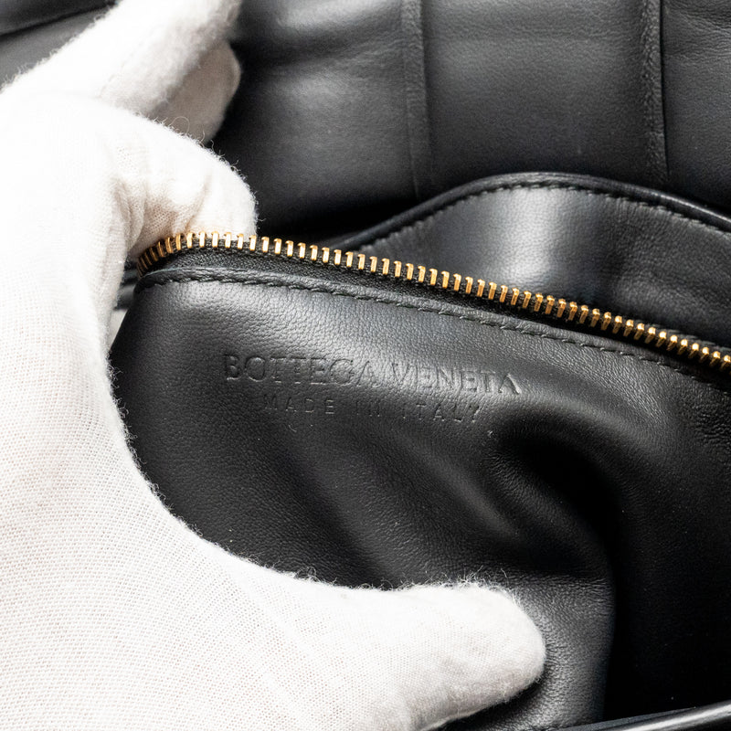 Bottega Veneta Padded Cassette Lambskin Black GHW