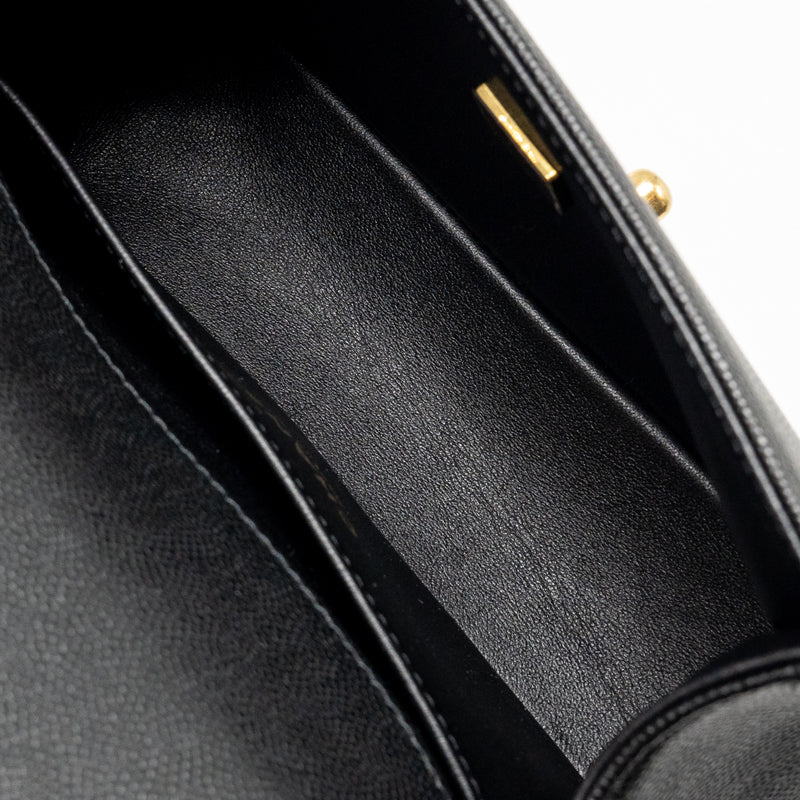 Chanel small boy bag caviar black GHW (microchip)