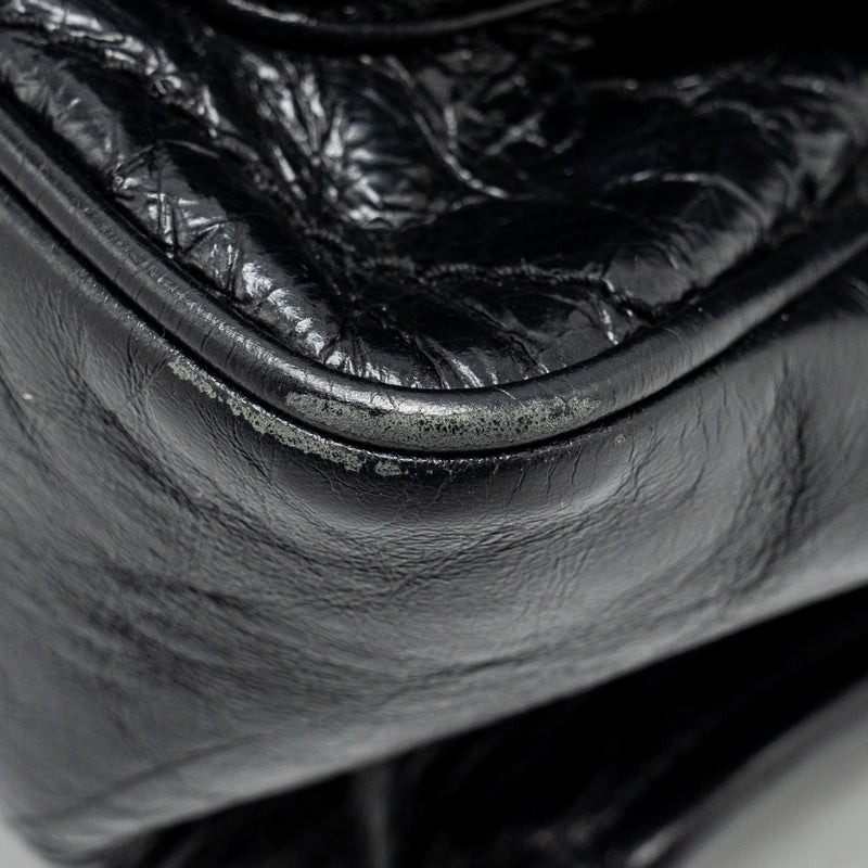 Saint Laurent/YSL Medium Niki Bag Shiny Calfskin Black SHW