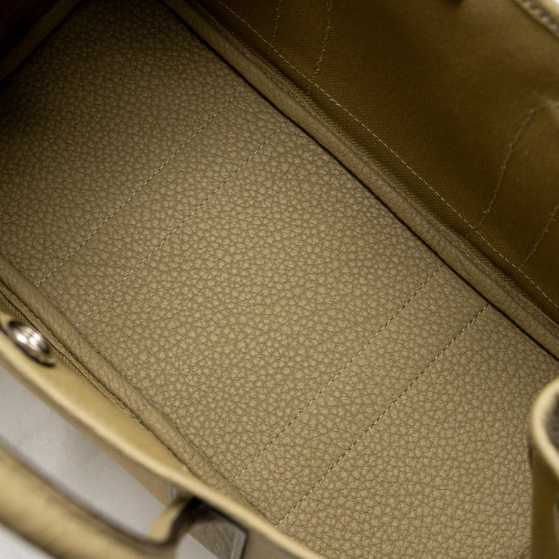 Hermes garden party 30 canvas/negonda leather trench SHW stamp U