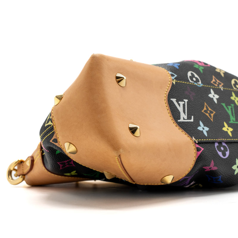 Louis Vuitton Judy MM multicolor monogram black GHW