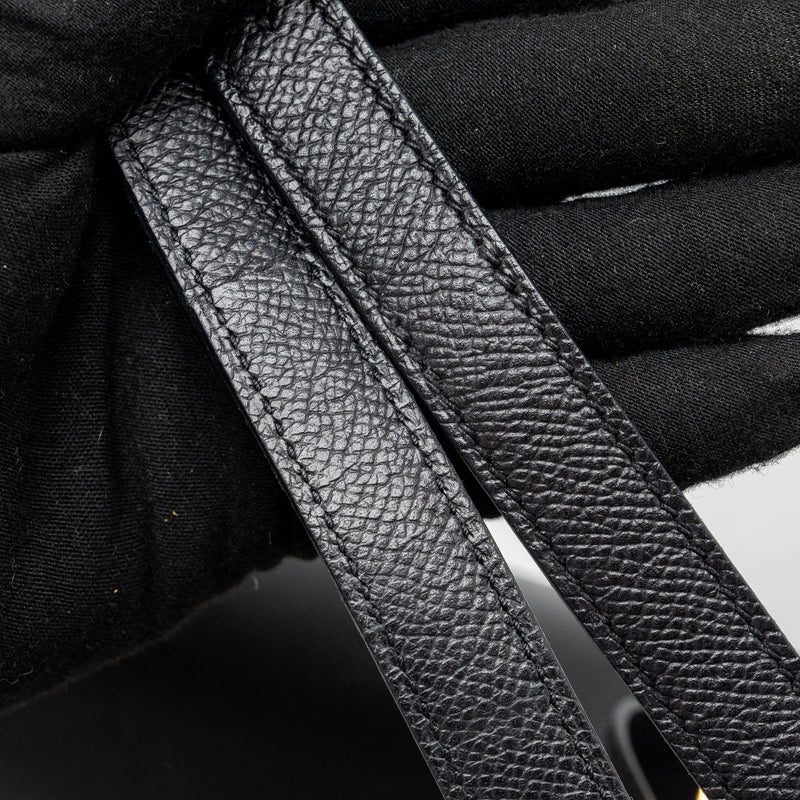 Hermes Constance 24 epsom black RGHW Stamp A