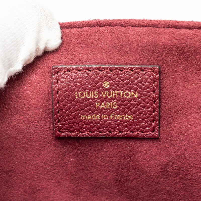 Louis Vuitton Alma B’N’B Bag Monogram Canvas Raspberry GHW
