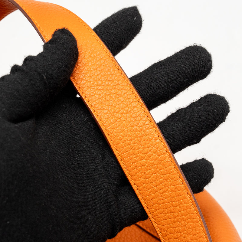 Hermes lindy 26 clemence Orange SHW stamp X