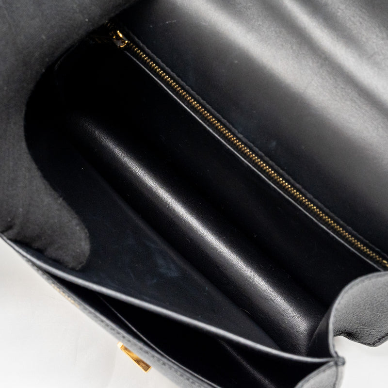 Hermes Constance 24 epsom black RGHW Stamp A