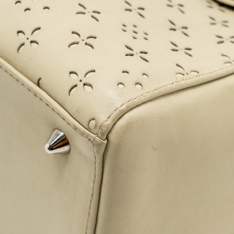 Dior Medium Lady Dior Leather Beige SHW