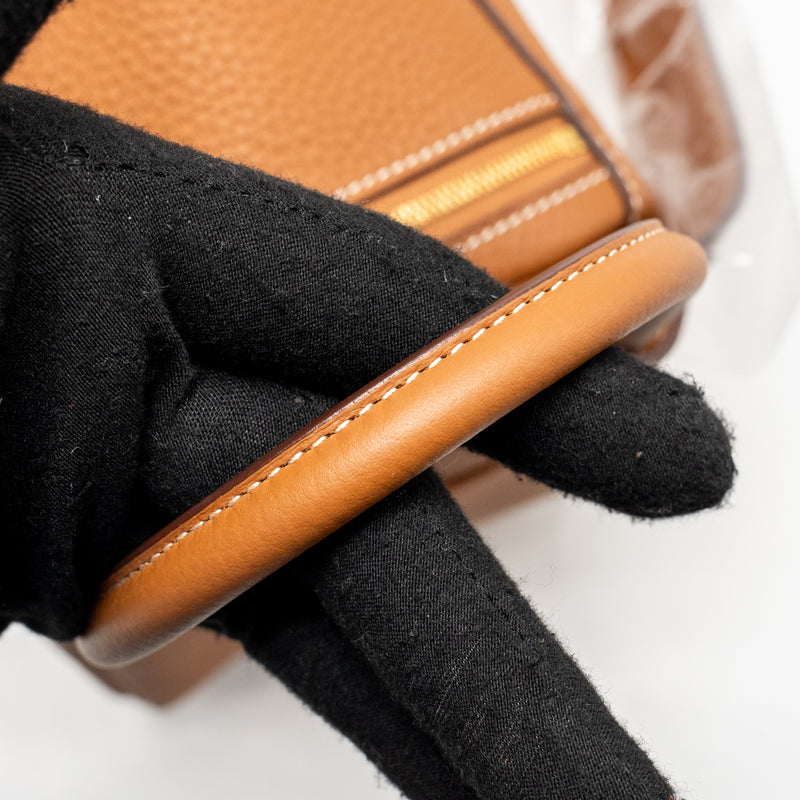 Hermes Lindy 26 Clemence Gold GHW Stamp Z