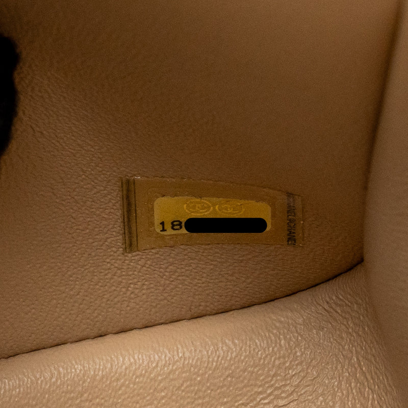 Chanel Jumbo Classic Double Flap Bag Caviar Beige SHW