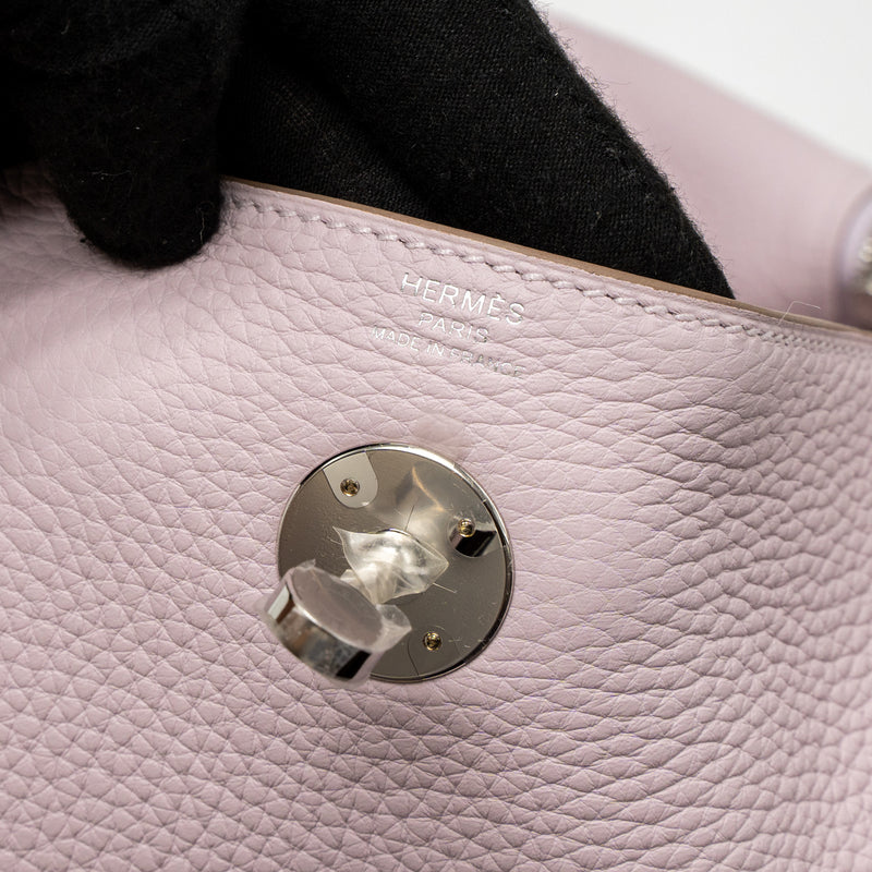 Hermes Lindy 26 Clemence Mauve Pale SHW Stamp U