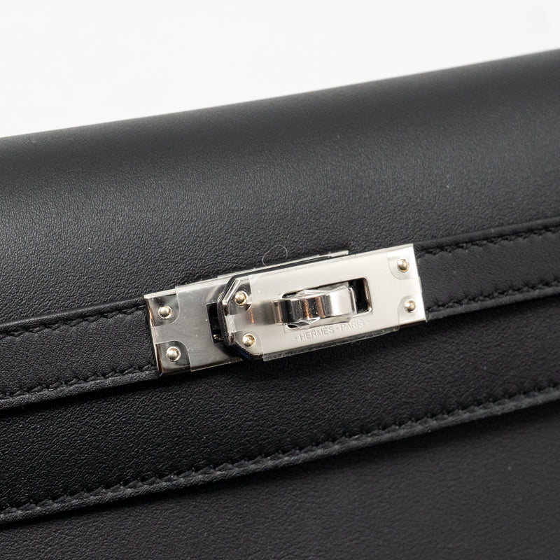 Hermes Kelly Danse swift black SHW stamp K