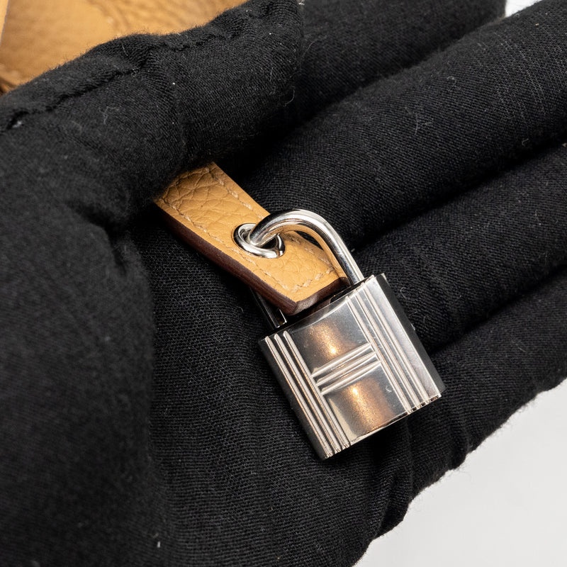 Hermes picotin 18 lock bag clemence biscuit SHW Stamp U