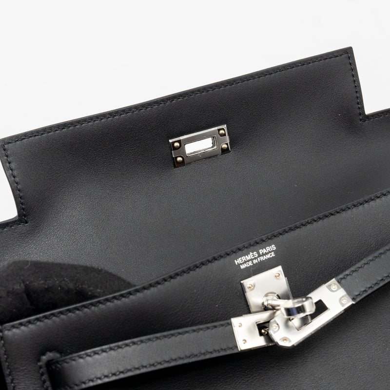 Hermes Kelly Danse swift black SHW stamp K