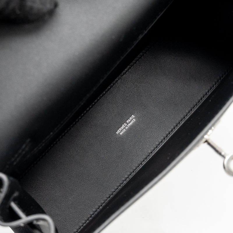 Hermes Kelly Danse swift black SHW stamp K