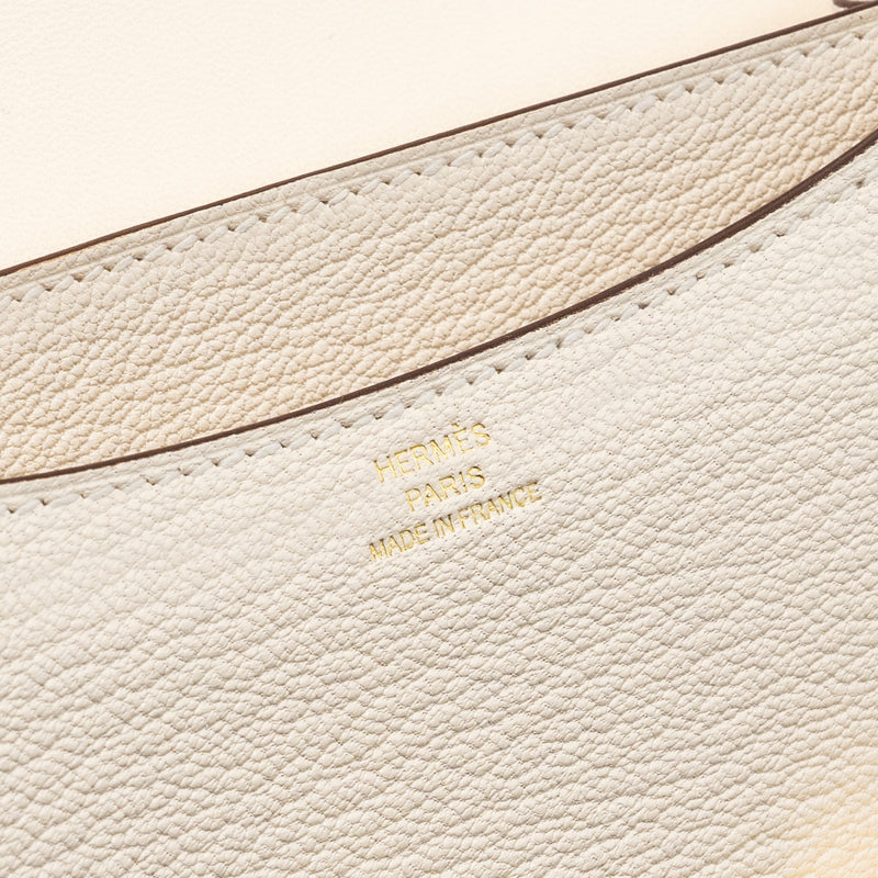 Hermes Mini Constance Chèvre Mysore Nata GHW stamp U