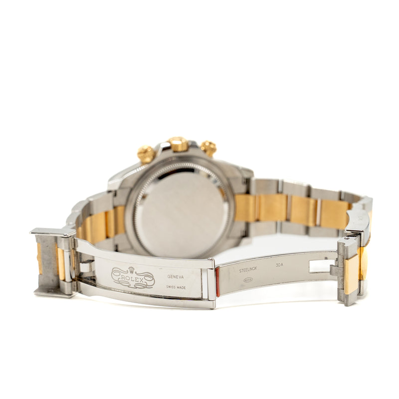 Rolex Cosmograph Daytona 40mm Oystersteel, Yellow Gold, Black Dial, Model: M126503-0002