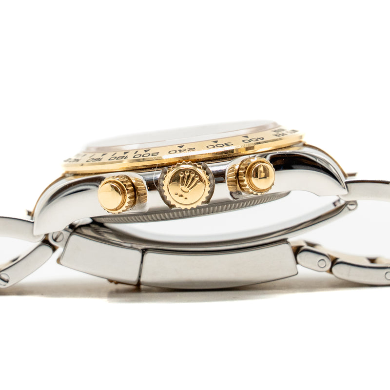 Rolex Cosmograph Daytona 40mm Oystersteel, Yellow Gold, Black Dial, Model: M126503-0002