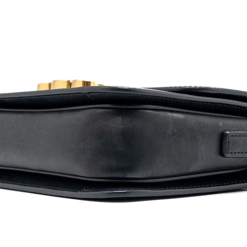 Celine Teen Triomphe Bag Calfskin Black GHW