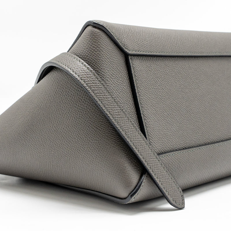 Celine Micro Belt Bag Calfskin Dark Grey GHW